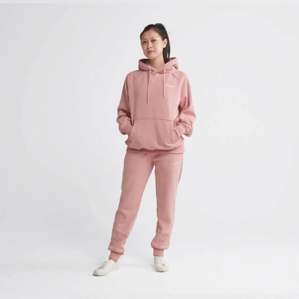 SPARK PAWS Essentials Sweatpants/Joggers and Hoodie Set - Dusty Pink